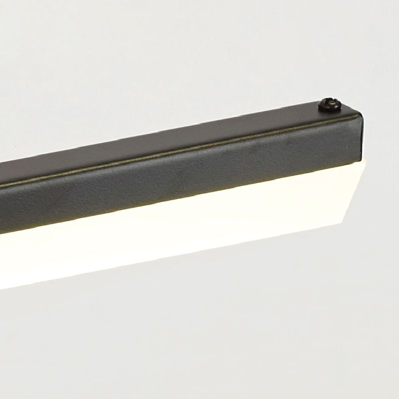 Lámpara de pared extensible de la tira de metal Luz de espejo LED colorido moderno para el baño