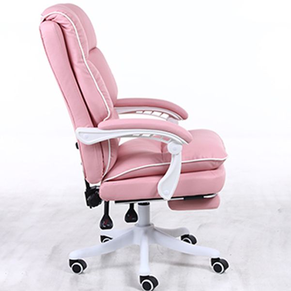 Executive Swivel Chair with Adjustable Arms Modern Computer Desk Chair with Wheels