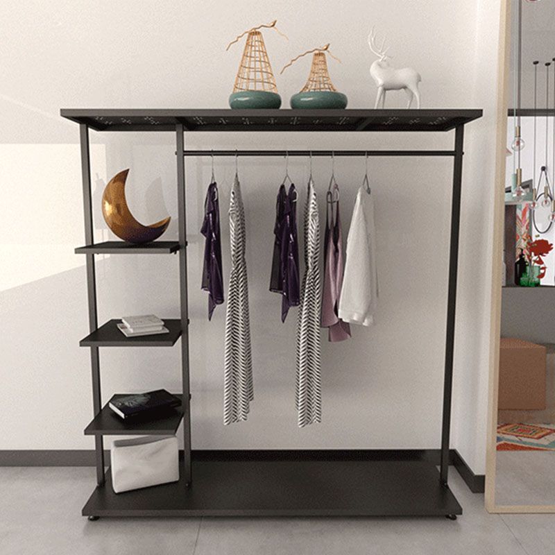 Industrial Style Metal Coat Rack Free Standing Coat Rack for Bedroom