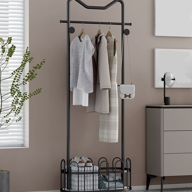 Glam Metallic Coat Hanger Free Standing Hooks Design Coat Rack for Bedroom