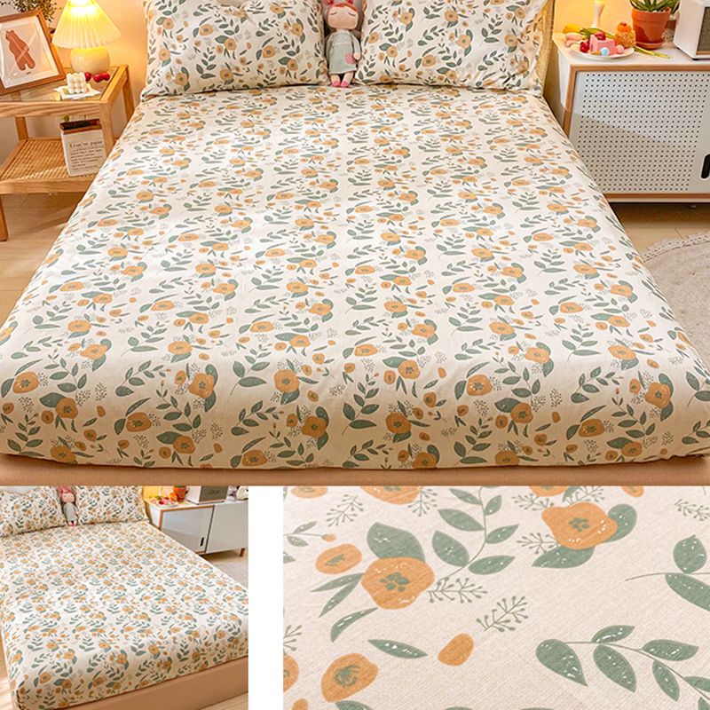 Pure Cotton Bed Sheet Home Bedroom Dormitory Simple Bed Sheet Set