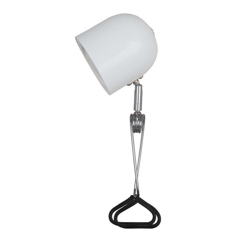 Makkaronstil Glockenklemme-On-Lampe Metall Schlafzimmer LED-Tischleuchte mit einstellbarer Gelenke