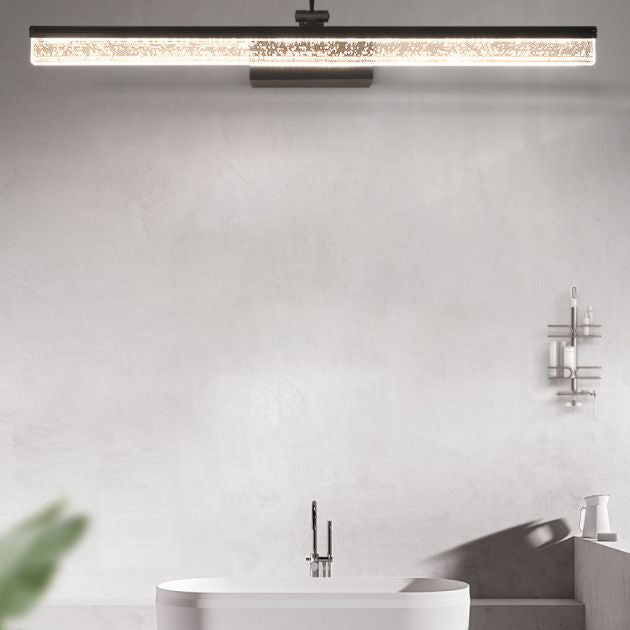 Style minimaliste moderne STATLING MUR MUR MURD Vanity Lights Metal Vanity Sconce for Toilet