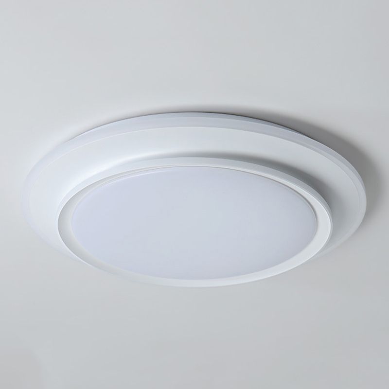 LED Black/white Ceiling Light Contemporary Flush Mount Lighting for Home