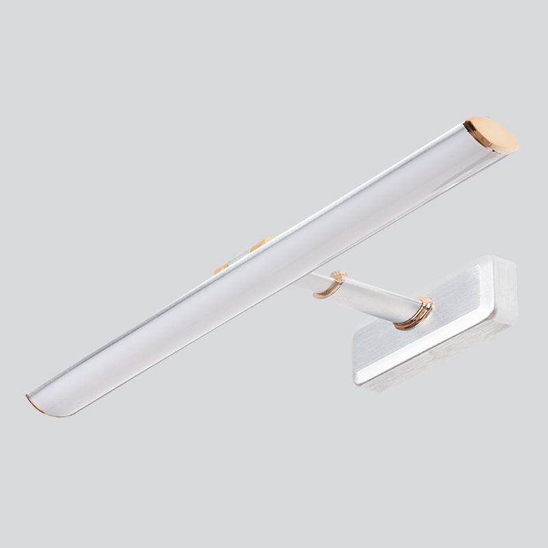 Lineaire vorm metalen SCONCE LICHT MODERNE STIJL 1 LICHT MIROR MURROR MAANDE LICHTING