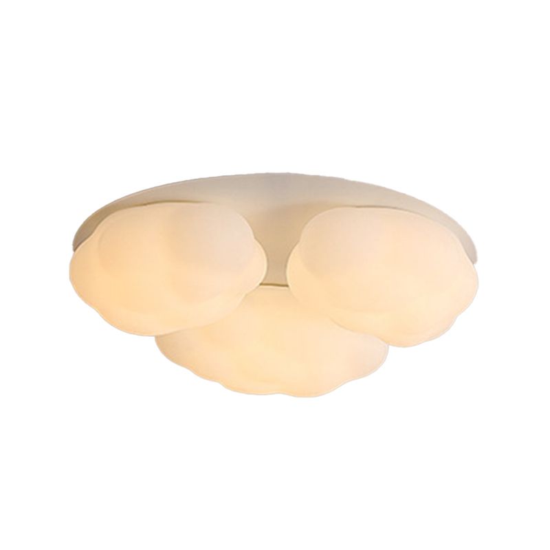 Cloud Shape Flush Mount Ceiling Light Modern Fixture Flush Mount Lamp for Living Room