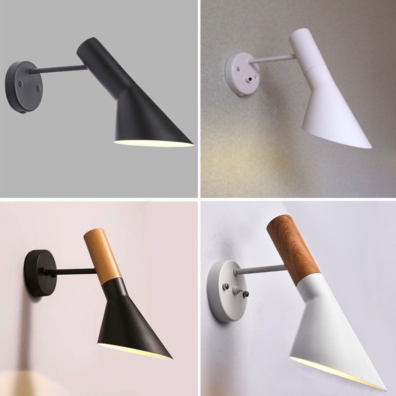 Contemporary Wall Light Fixture Metallic Wall Light Sconce for Bedroom