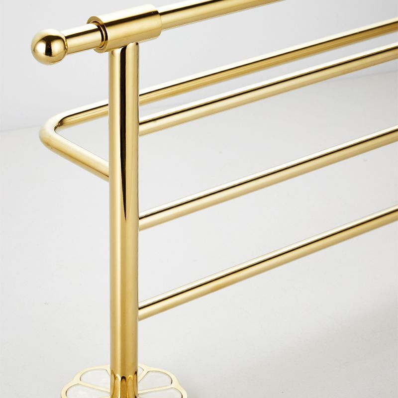 Metal Simple Bathroom Accessory as Individual or as a Set in Gold