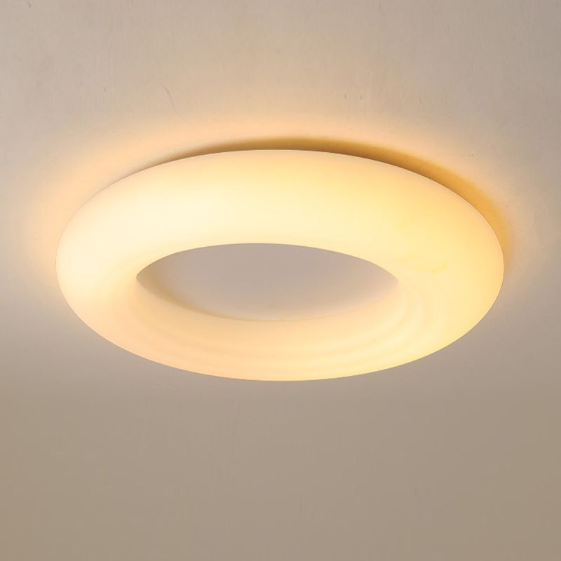 Modernism Flush Mount Ceiling Light White Flush Lighting for Bedroom