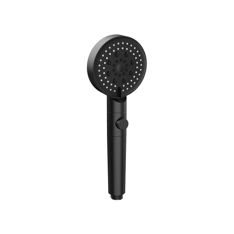 Modern Handheld Supercharged Shower Head Round Turbo Spray Head