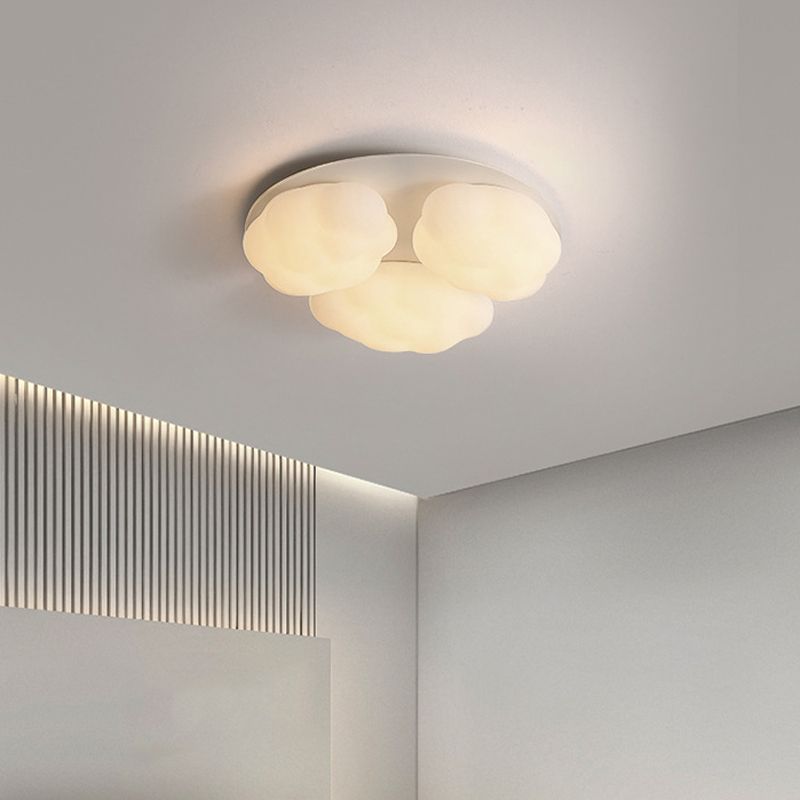 Cloud Shape Flush Mount Ceiling Light Modern Fixture Flush Mount Lamp for Living Room