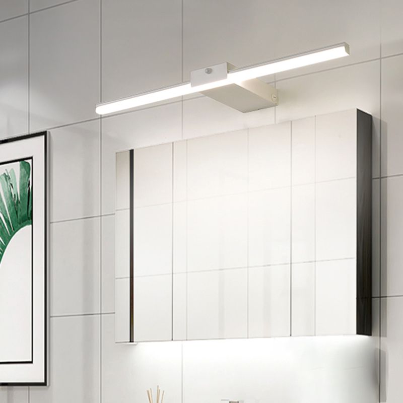 Luci da parete rettangolare vanity Wall Frepurs Modern Minimalist Style Acrilic Single Vanity Light