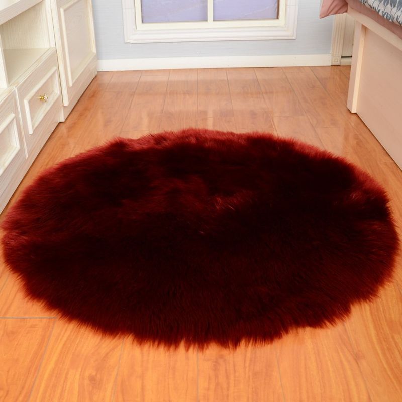 Beruhigende Feste Farbe Teppich Multi-Farb Fluffy Area Teppich nicht rutschtierfreundlich Easy Care Indoor Teppich für Dekoration