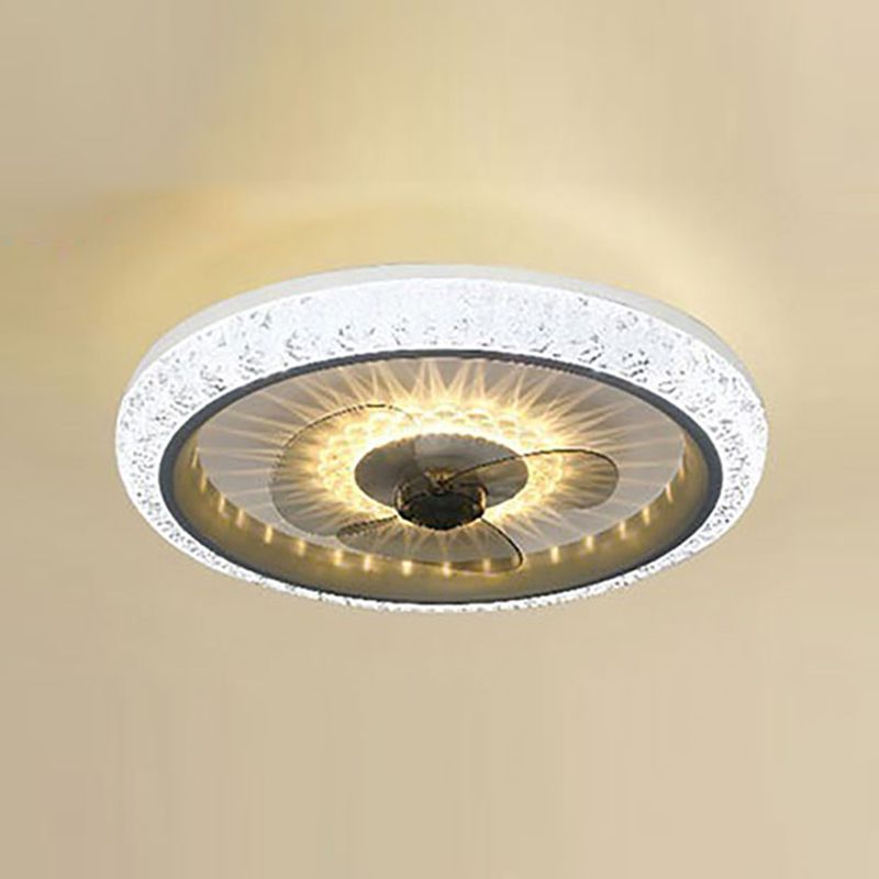 Circolo acrilico Vecchia con soffitto Light Set Aibture Macaron LED Flush Monte Lighting per camera da letto