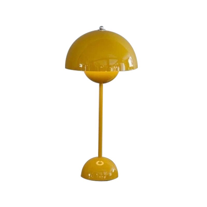 Metal Dome Night Table Lamps Modern Style 1 Light Table Lamp