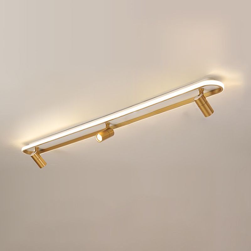 LED Flush Mount Ceiling Lighting Contemporary Ceiling Mounted Light Fixture