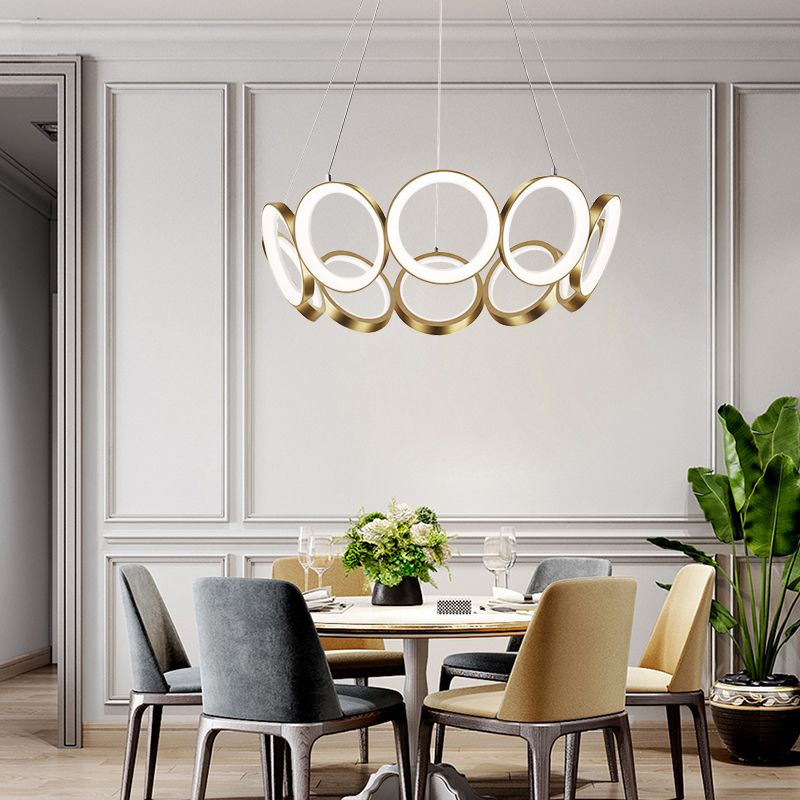 Lustre de style minimalisme moderne