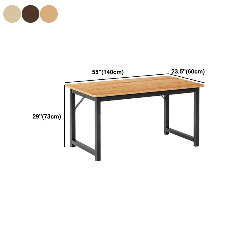 Contemporary Style Office Desk Rectangular Writing Desk for Home and Office