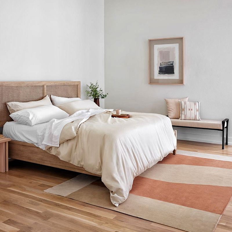 Einfacher abstrakter Druckteppich Multi-farbiger Chenille-Indoor-Teppich nicht rutschfestem Fleckenresistenten Teppich für Wohnzimmer