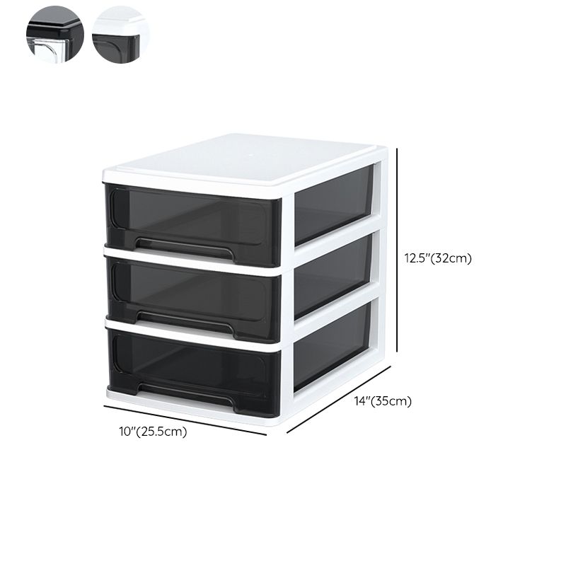 File Cabinet Vertical Contemporary Plastic File Cabinet for Home Office