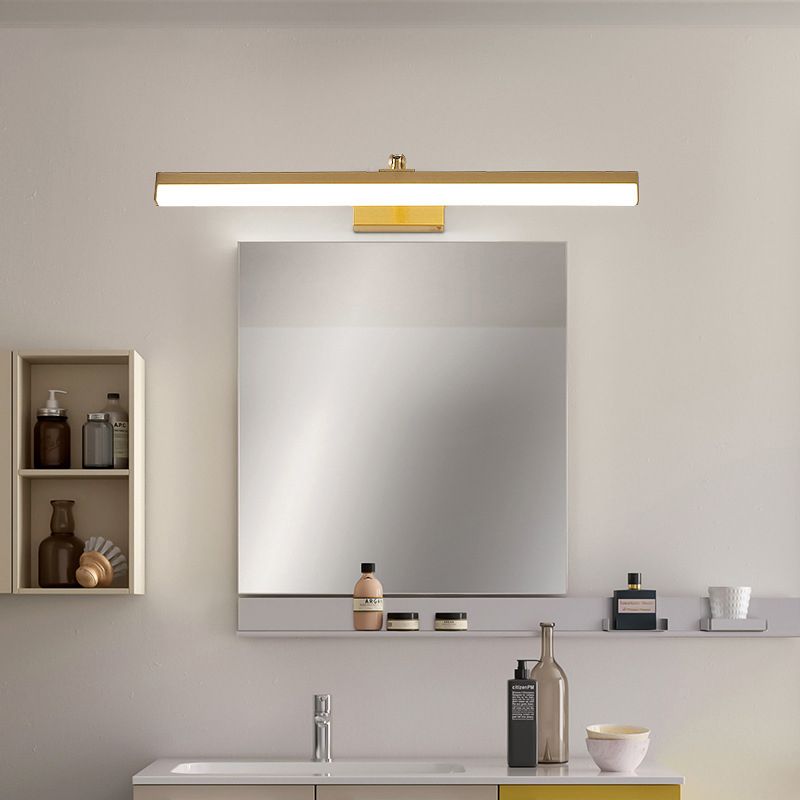 Moderno minimalista de estilo Led Led Luce Lightings Lights Lighting de pared de tocador de acrílico.