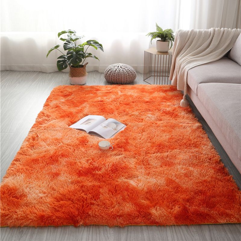 Tapis à imprimé léopard moderne Polyester Shag Intérieur Tapis sans glissement.