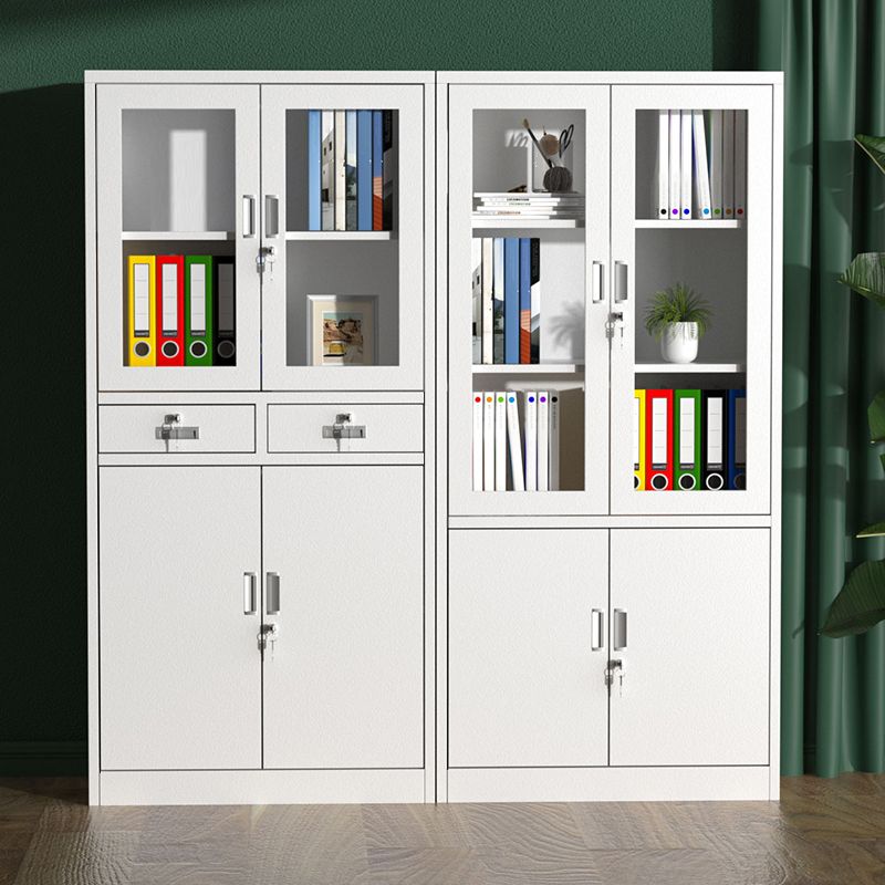 Vertical Filing Cabinet Fire-Resistant File Cabinet with Storage