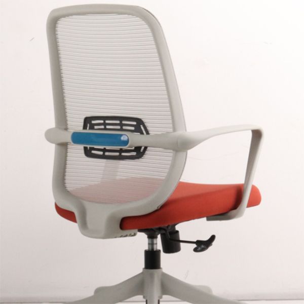 Ergonomic Mesh Desk Chair Contemporary Home Office Fixed Arms Office Chair