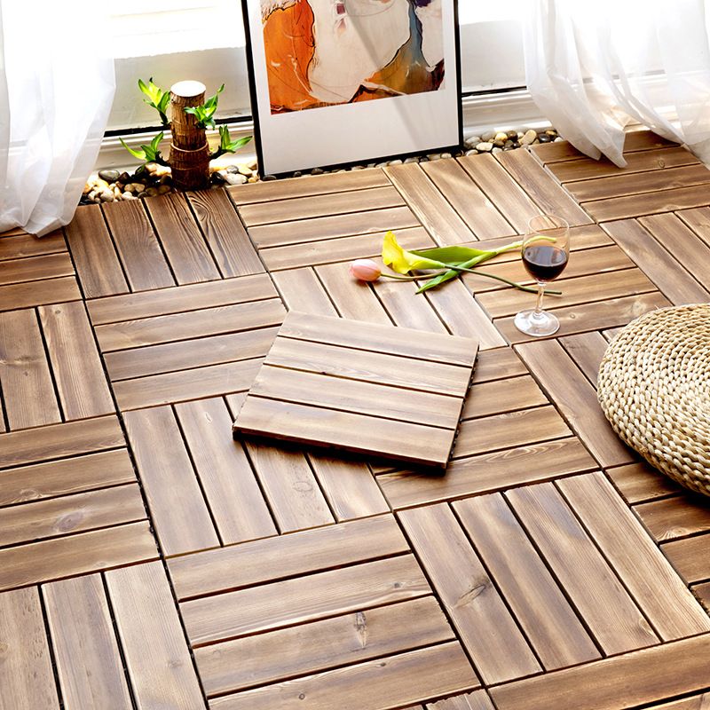 Classic Click-Locking Flooring Water Resistant Flooring Tiles