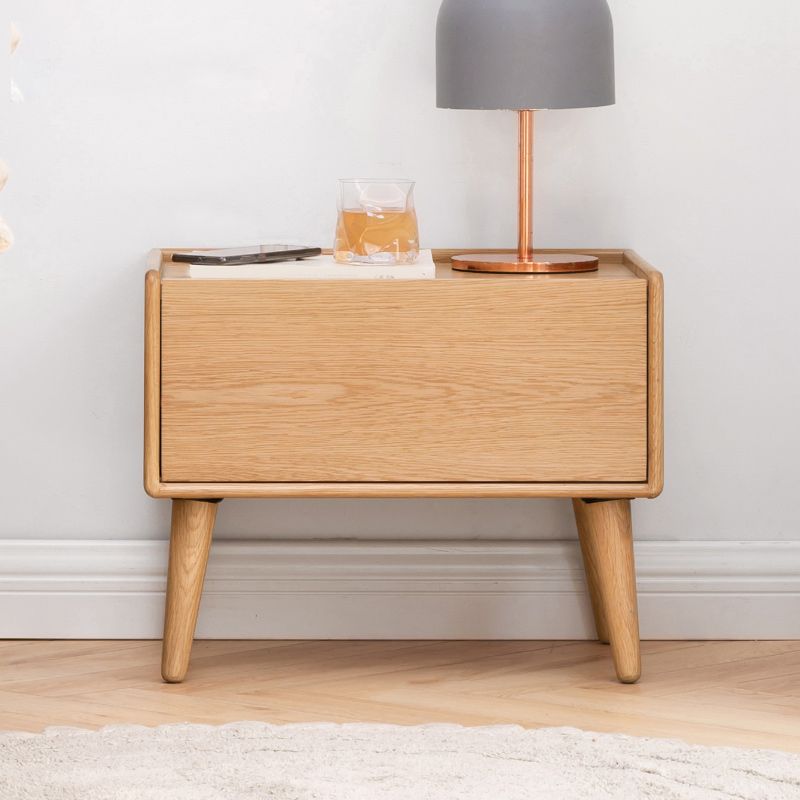 Oak Bedside Table for Nursery Modern & Contemporary Nightstands