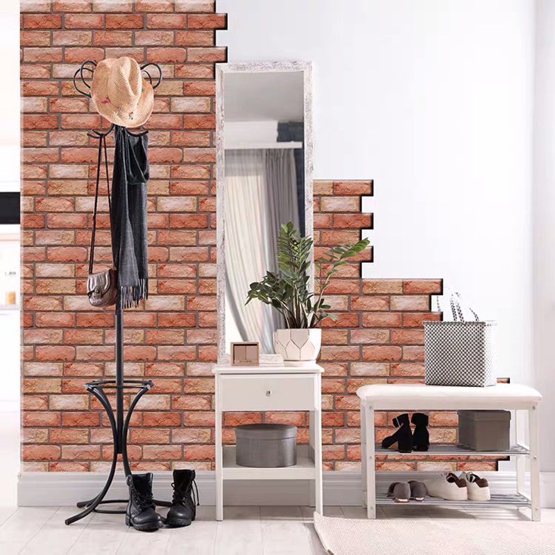 Modern Wall Panel 3D Brick Peel and Stick Waterproof Wall Paneling