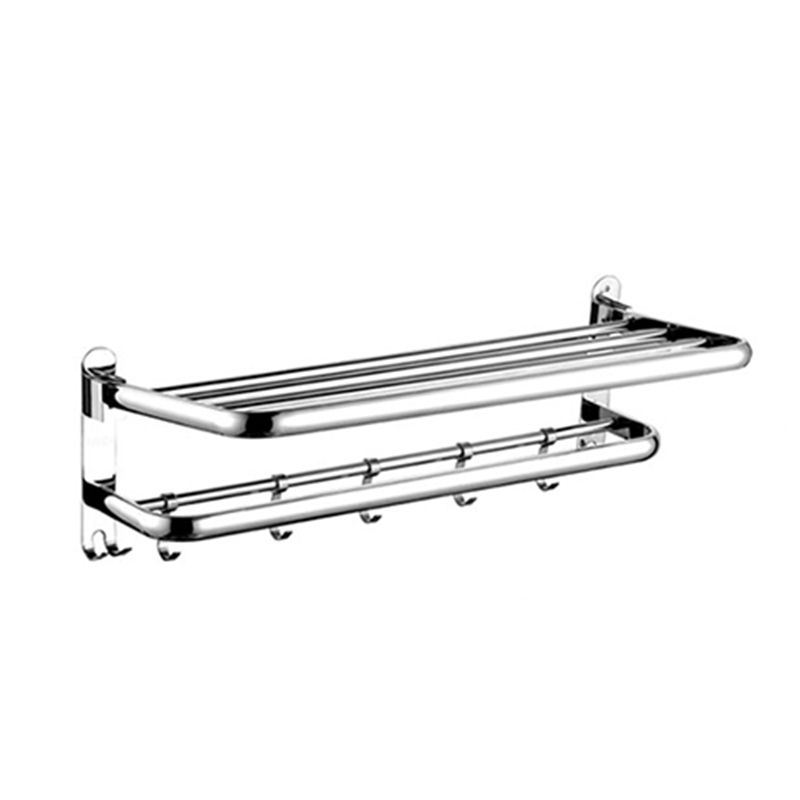 Modern Stainless Steel Bath Shelf Bathroom Accessories Hardware Set