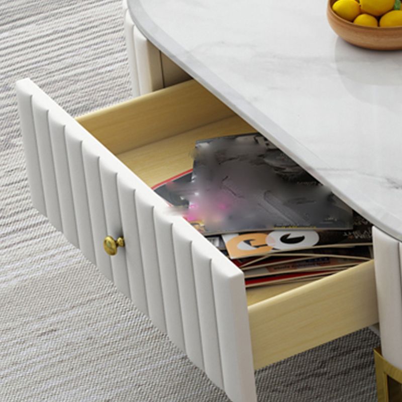 Contemporary TV Console Modern TV Stand with Drawers for Living Room