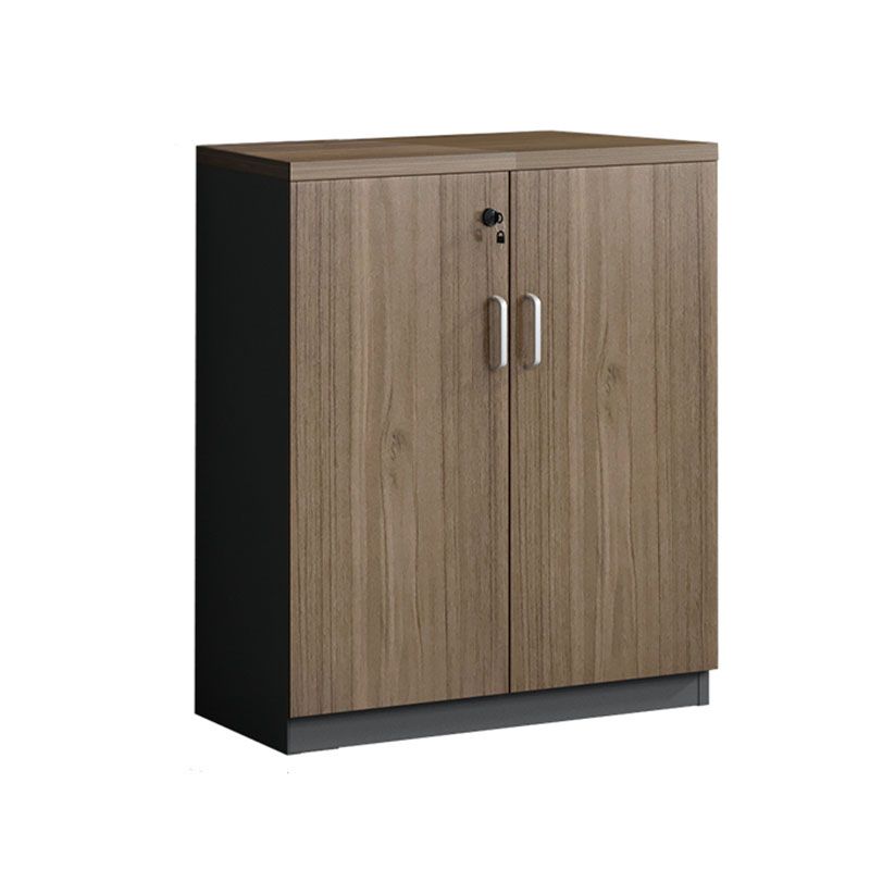 Modern Engineered Wood File Cabinet Lateral Filing Cabinet with Lock and Storage