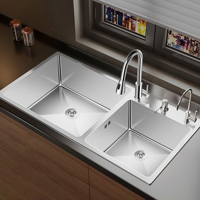 Classic Sink Set Stainless Steel Friction Resistant Sink Set for Kitchen