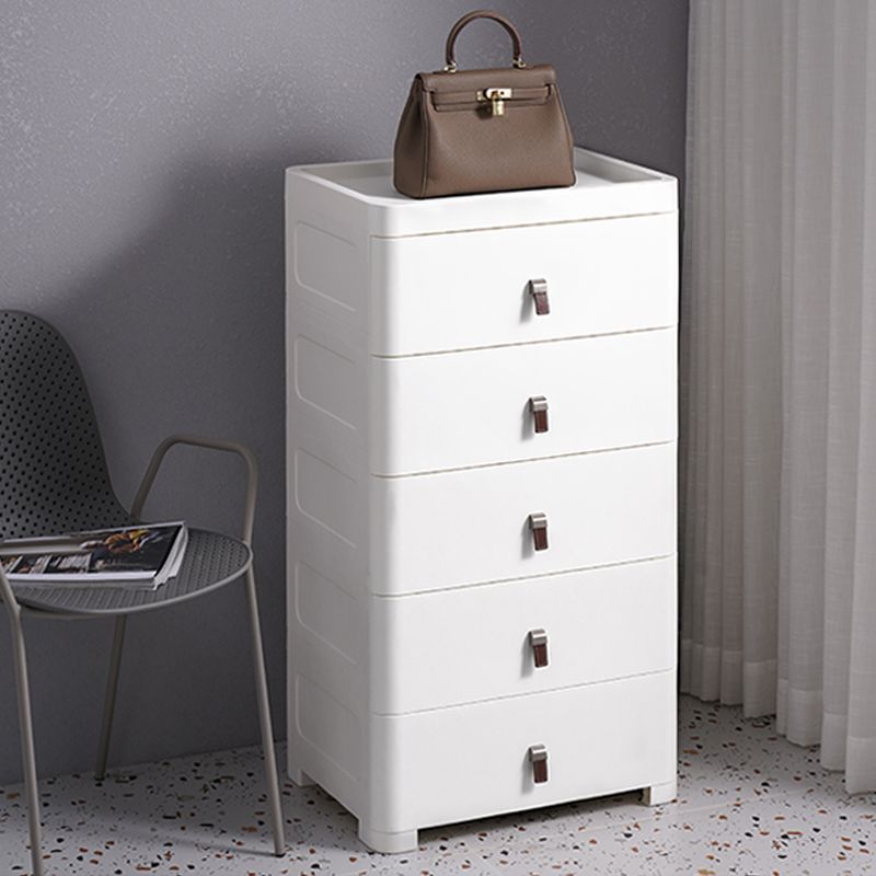 Contemporary Cabinet Plastic Drawers Filing Cabinet for Home and Office