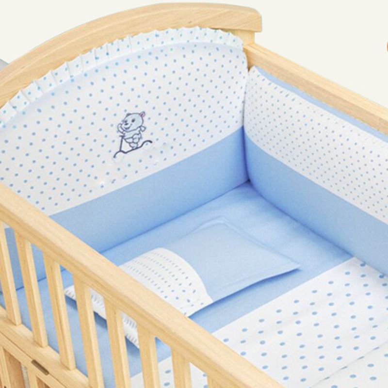 Natural Contemporary Kids Bed Pine Kids Bed with Guardrail Upholstered