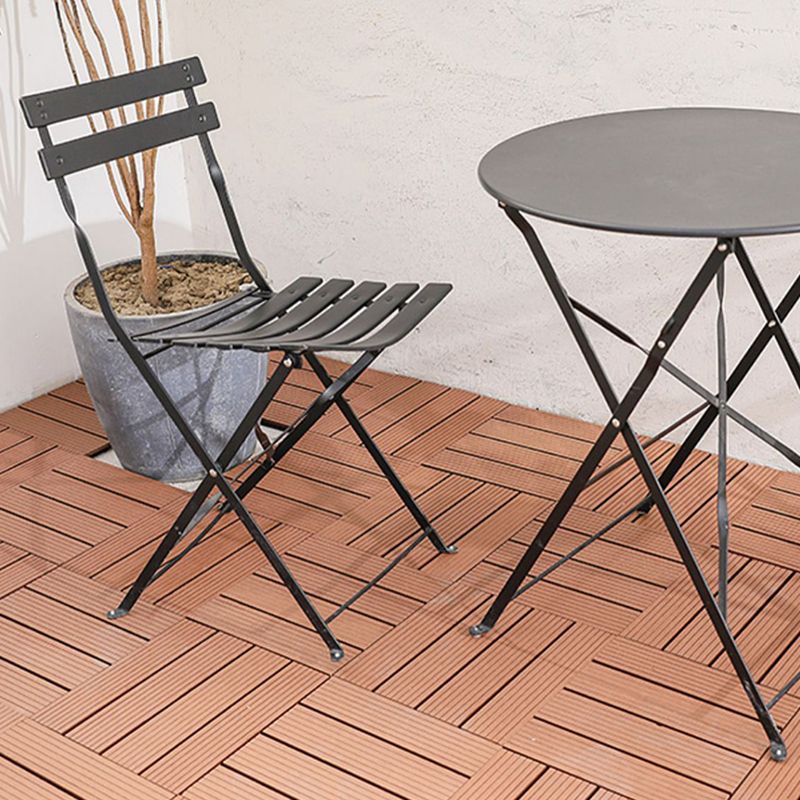 Striped Pattern Decking Tiles Interlocking Tile Kit Outdoor Patio