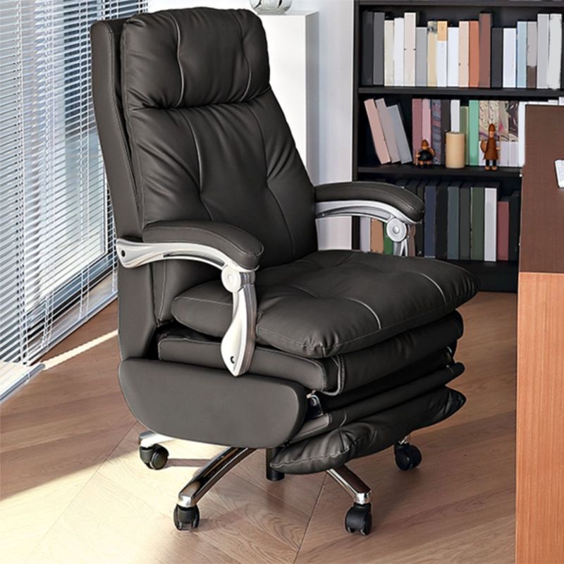 Modern Chair Removable Arms Adjustable Seat Height Desk Chair with Wheels