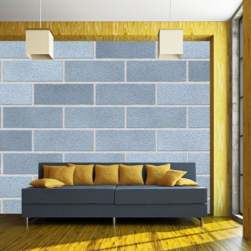 Modern Photography Mural Wallpaper Brick Wall Living Room Wall Mural