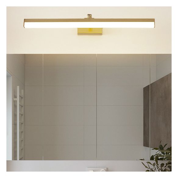 Moderno minimalista de estilo Led Led Luce Lightings Lights Lighting de pared de tocador de acrílico.