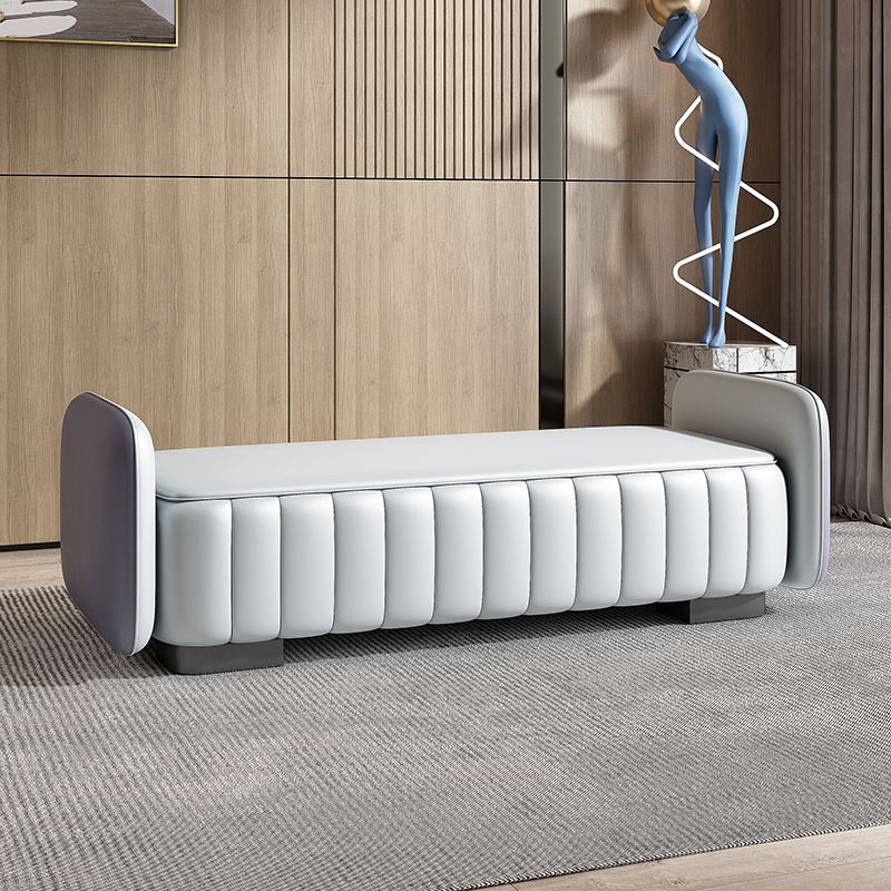 Bedroom Bench Modern Seating Bench with Upholstered , 19.5-inch Width