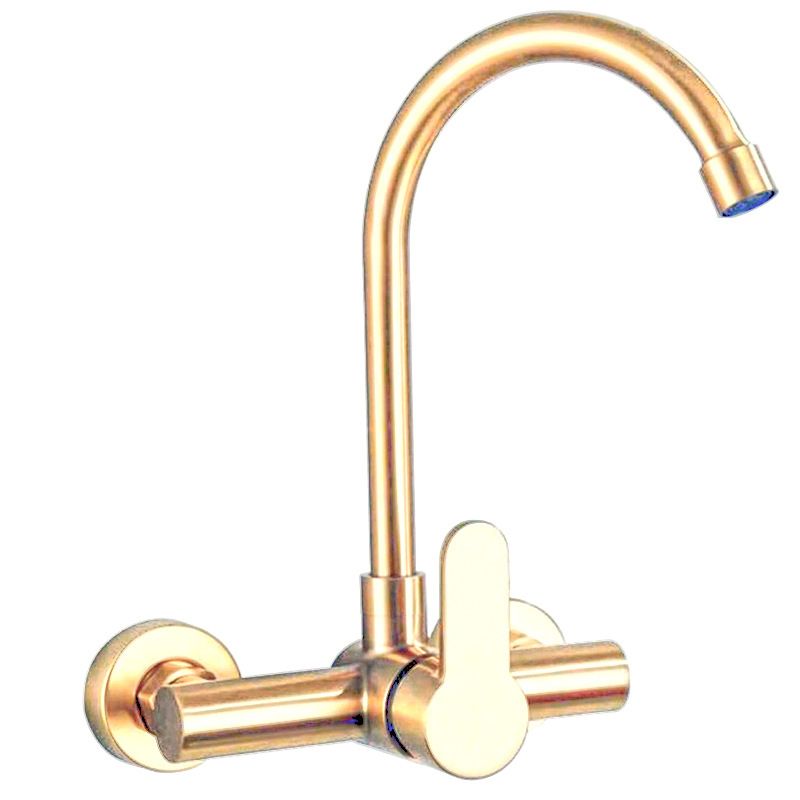 Modern Faucet 1-Handle 2-Hole  Single Level Low Profile Pot Filler Faucet