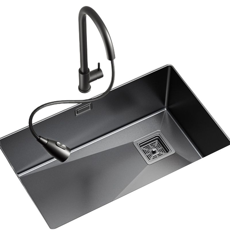 Classic Style Kitchen Sink Stainless Steel Corrosion Resistant Kitchen Sink