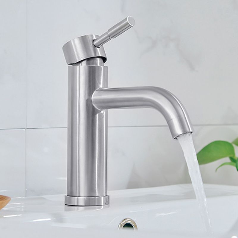 Contemporary Vessel Faucet Single Handle Low Arc Copper Vessel Faucet