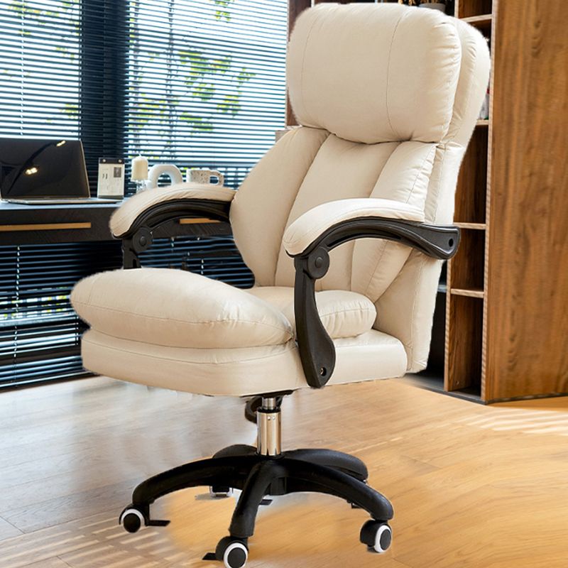 Modern Swivel Chair Adjustable Seat Height Tilt Mechanism Office Chair with Wheels