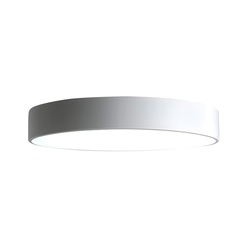 Modern Simple Style Flush Mount Ceiling Lamp Circle Flush Light for Living Room