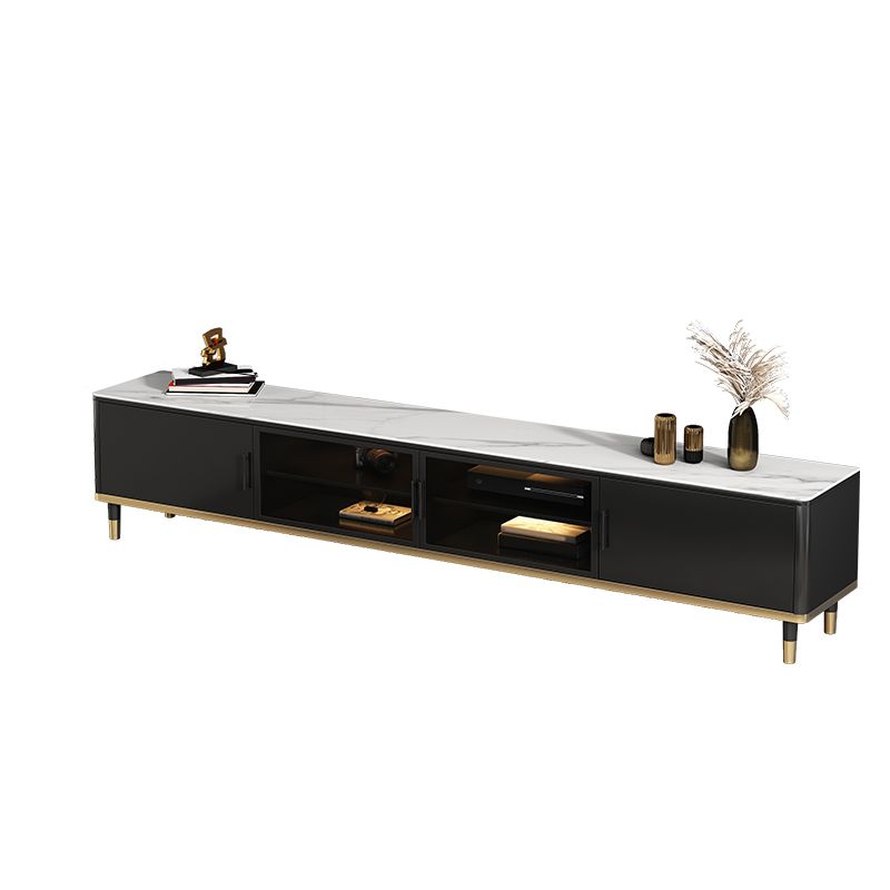 Stone TV Media Console Contemporary TV Console for Living Room