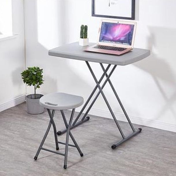 Contemporary Rectangular Writing Desk Home Office Desk with Legs