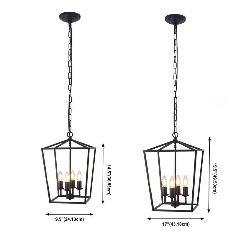 Industrial Minimalist Adjustable Pendant Lighting for Living Room Dining Room